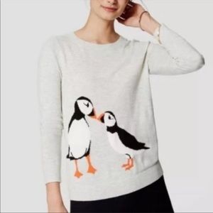 XSP Loft Graphic Grey Sweater